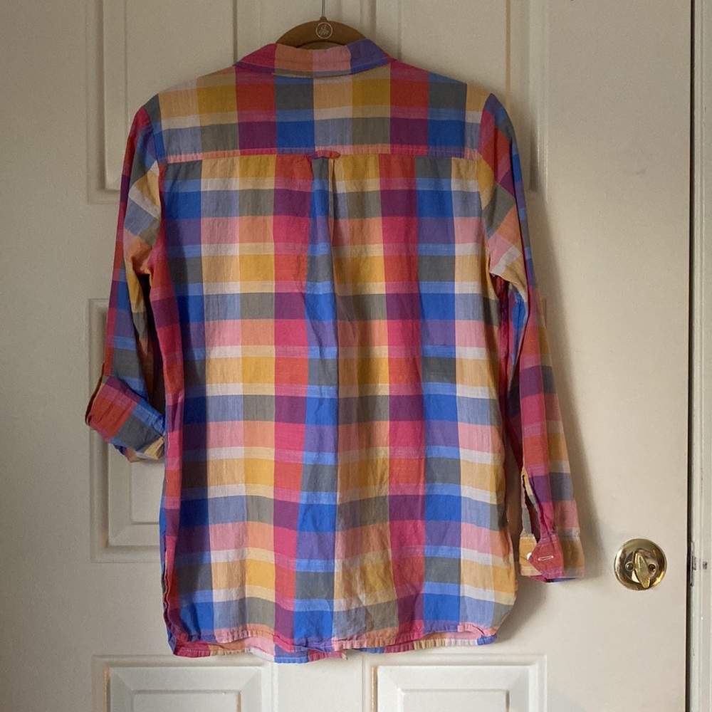 I ❤️ Ronson Checkered Button Up - Picture 7 of 9